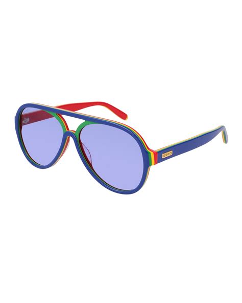 gucci sunglasses rainbow|discontinued gucci sunglasses.